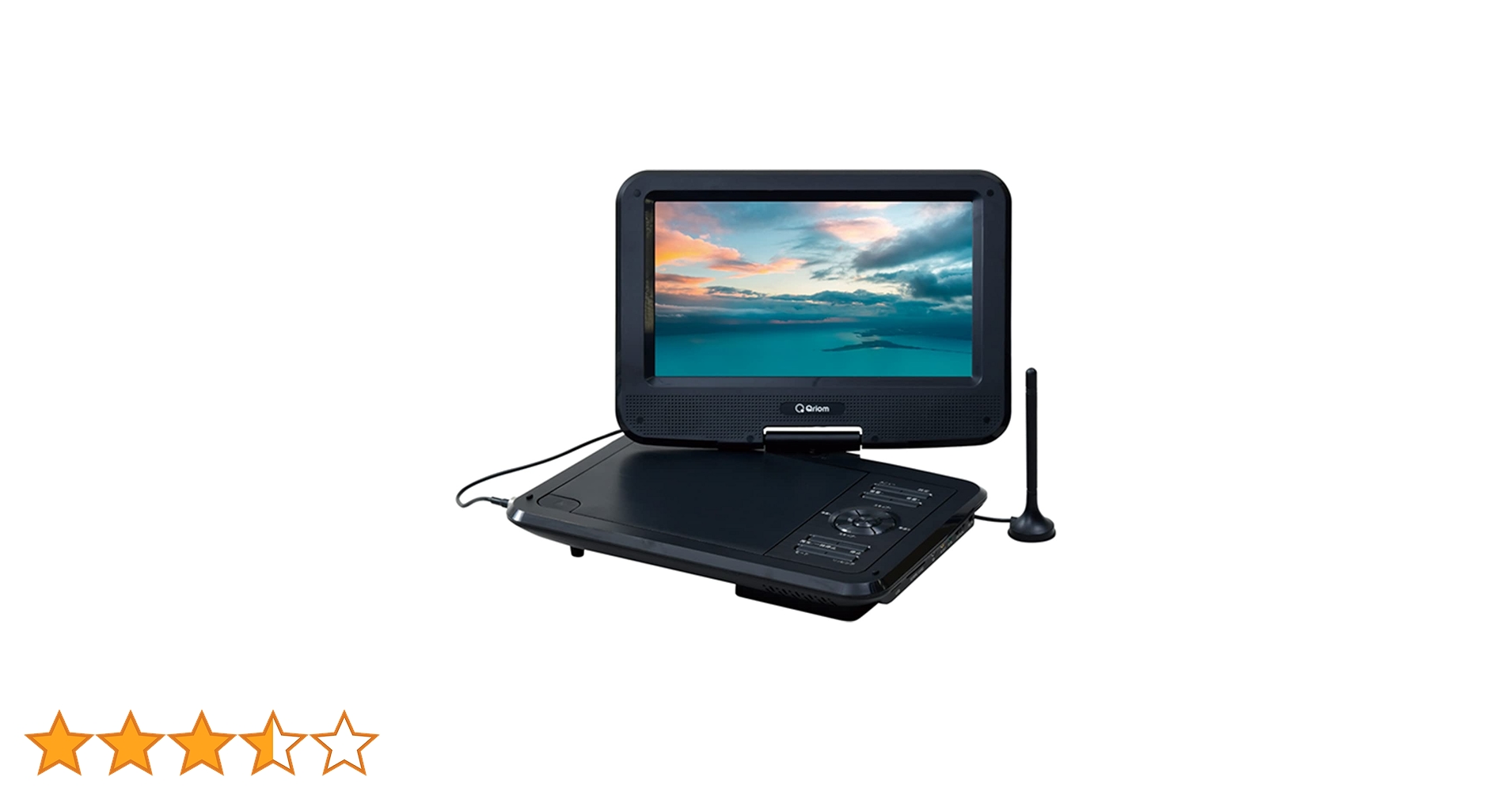 YAMAZEN 9インチ ポータブルDVD 地デジCPD-N90F(B) Amazon.co.jp: Yamazen CPD-N90F(B) Portable DVD Player
